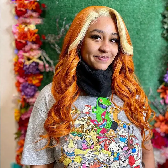 Front Lace Head Cover 350 Highlights Two Strands Body Wave180 - Shop at LoveMi