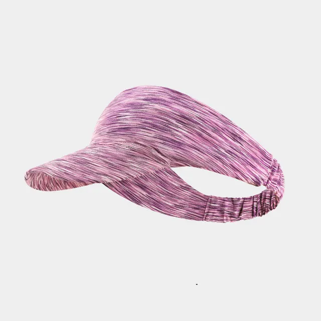 Women's Sweatproof Headband Outdoor Sports Sun Hat Flower Purple - Shop at LoveMi