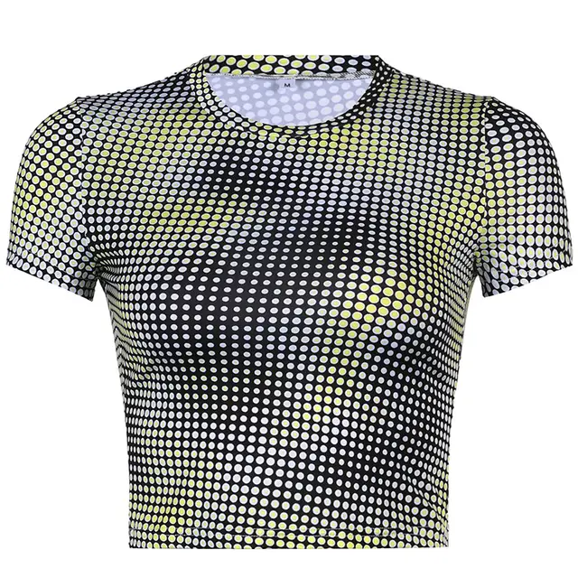 Women's European And American Fashion Sexy Navel Knitted T shirt Black - Shop at LoveMi