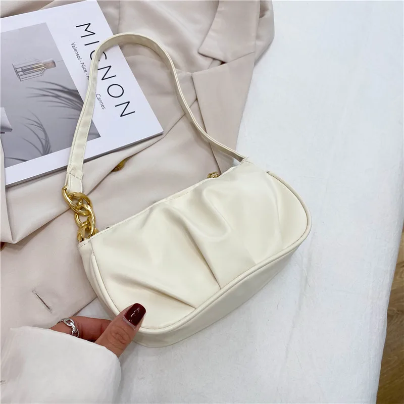 Stick Bag One Shoulder Hand held Messenger White - Shop at LoveMi