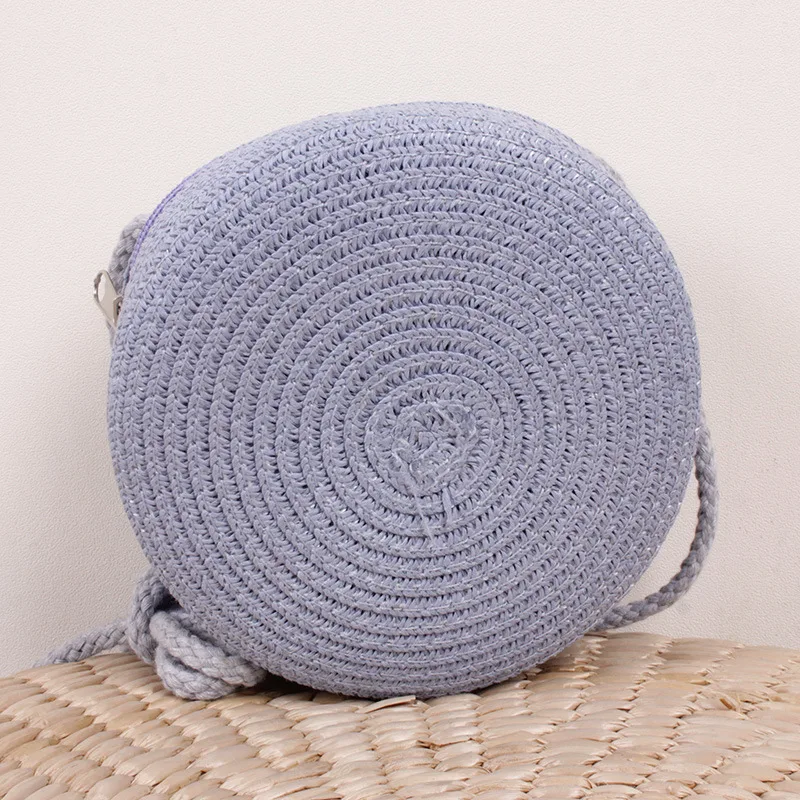 Ladies Fashion Round Phone Bag Summer Blue - Shop at LoveMi