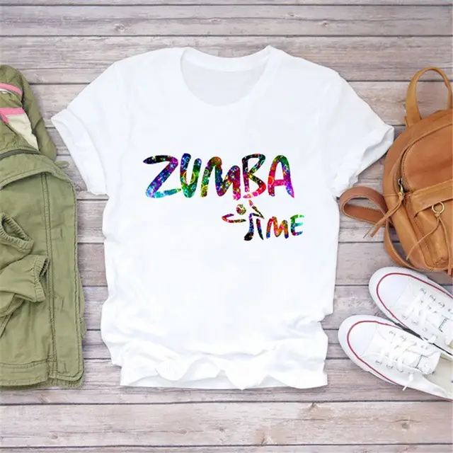 Zumba Print Plus Size Women's T shirt K110 1 - Shop at LoveMi