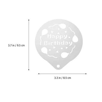 Simple Pattern Fancy Coffee Pull Flower Mold B - Shop at LoveMi