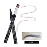 Four-head Eyebrow Pencil Liquid Eyebrow Pencil Tattoo Eyebrow Pencil Eyebrow Pencil 4-head Eyebrow Pencil Four-jaw Eyebrow Pencil - 4 Dark Coffee C... - View 1