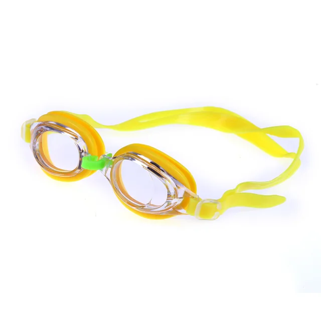 Color Kids Anti Fog Waterproof HD Comfortable Swimming Goggles Yellow - Shop at LoveMi