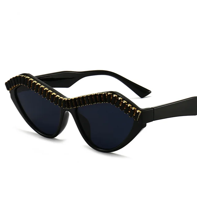 New Diamond Sunglasses Butterfly Personality Weave C1 - Shop at LoveMi