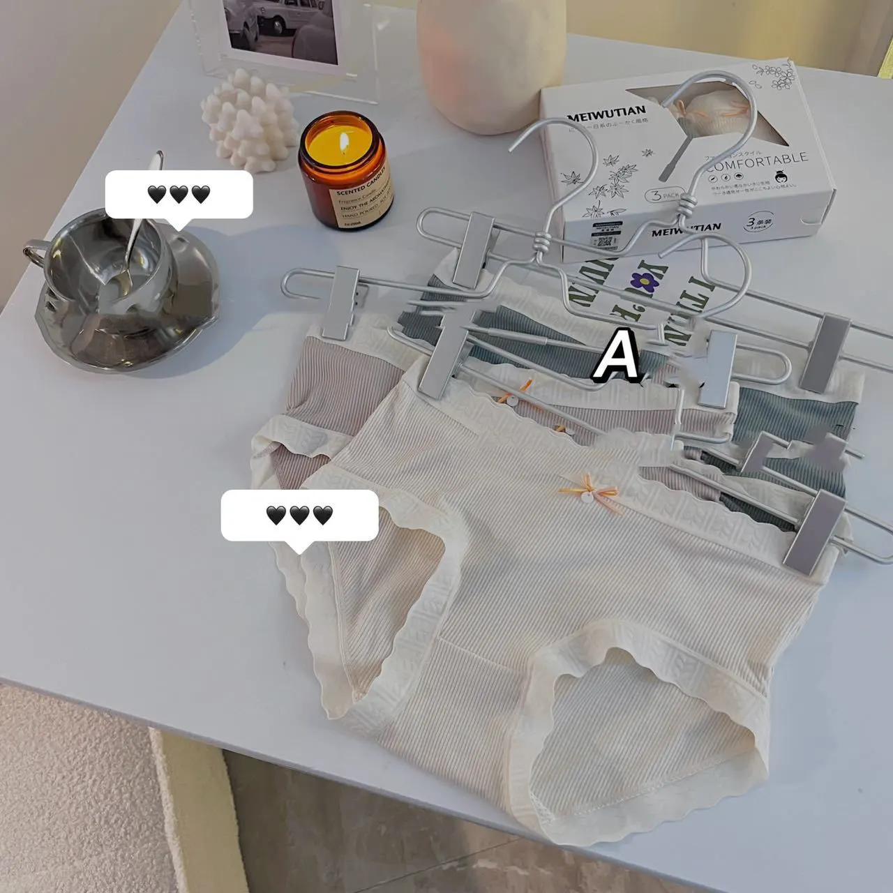 Women's Sweet And Comfortable Antibacterial Briefs - Group A