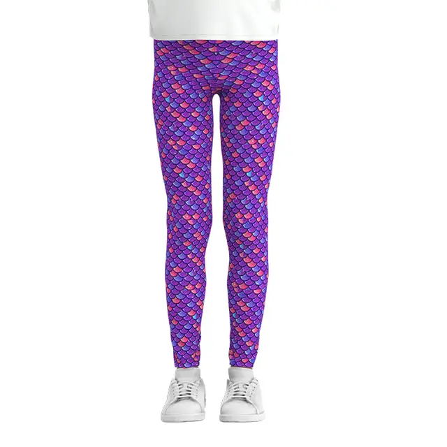 Digital Printing Leggings Girls Leggings Thin Stretch Pants 1062Color - Shop at LoveMi