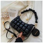 Niche Design Handbag Fashion Shoulder - Black