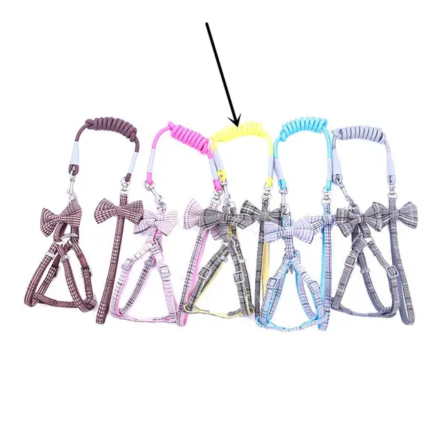 Small And Medium sized Leash Pet Dog Supplies Yellow - Shop at LoveMi