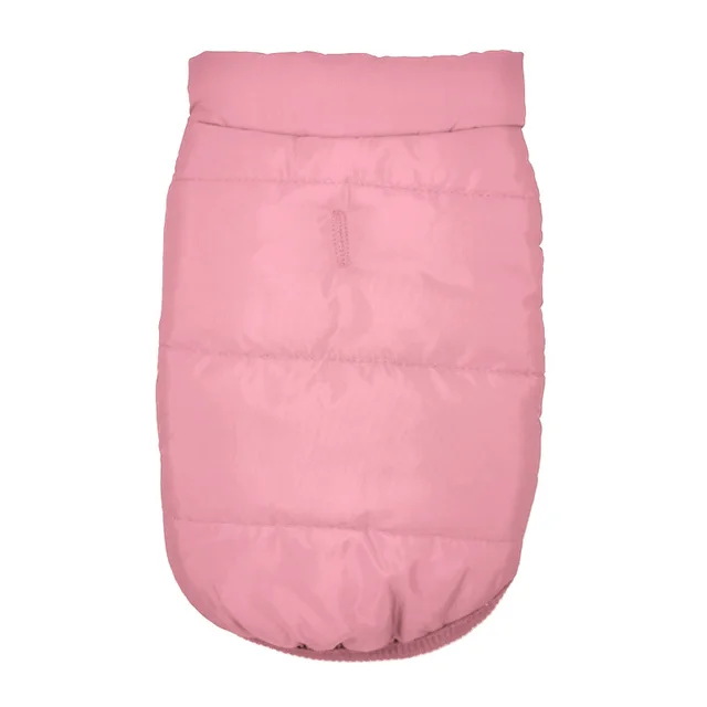 Autumn And Winter Thickened Warm Cotton Coat Dog Vest Padded Jacket Pink - Shop at LoveMi