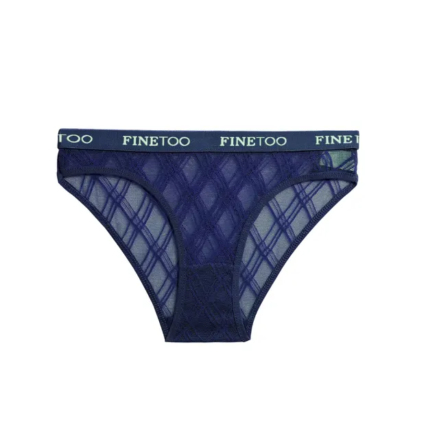Multicolor Fashion Personality Ladies Briefs Letters Dark Blue - Shop at LoveMi