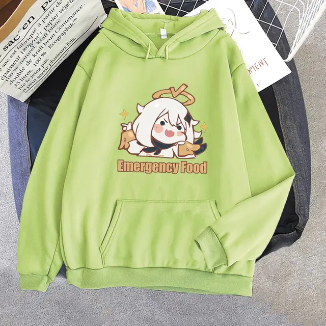 Women's Cute Cartoon Casual Hoodie Green - Shop at LoveMi