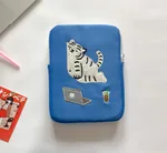 Sleeve Pack Tiger Print Cute Laptop Case - Blue