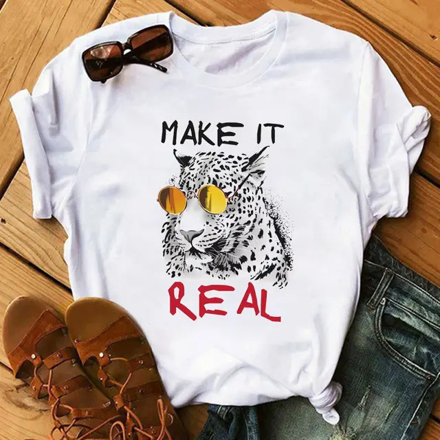 Spring And Summer Women's Clothing T shirt Short Sleeve Fashion Ins Style Printing One Piece A01061 - Shop at LoveMi