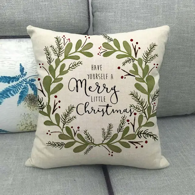 Watercolor Rose And Inspirational Word Linen Home Soft Decoration Sofa Cushion Cover 17 - Shop at LoveMi