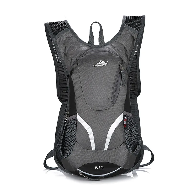 Multifunctional Bicycle Sports Backpack Large Capacity Outdoor Hiking - Grey