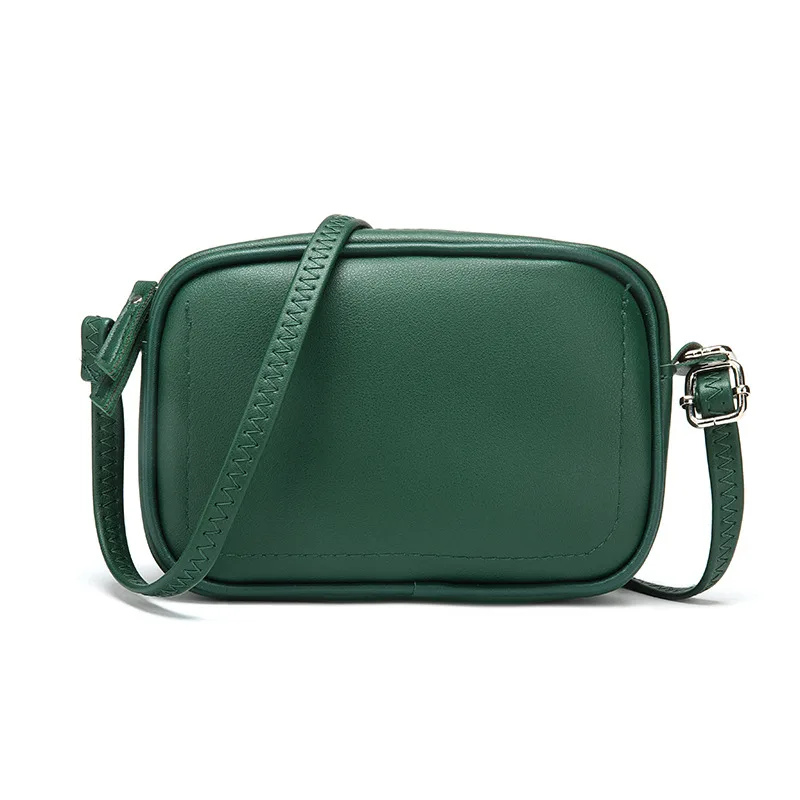 New Women's Fashion Simple Messenger Bag Large Capacity - Green