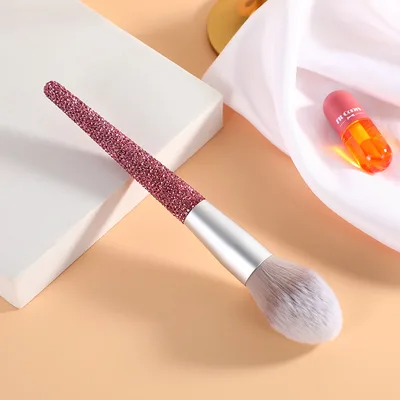 Diamond Encrusted Makeup Brush Soft Bristle Makeup Tool Blush Brush - Shop at LoveMi