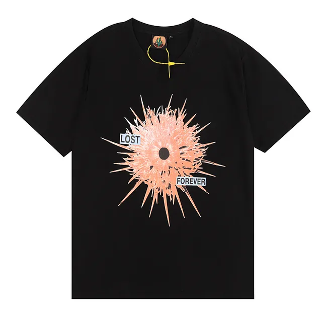Summer New Short sleeved Shirt Letter Cotton Short sleeved Black - Shop at LoveMi