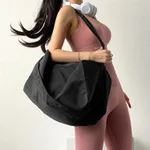 Professional Sports Women Portable Portable Gym Bag - Black