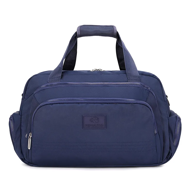 Large Capacity Oxford Cloth Travel Sports Fitness Tote Bag - Blue