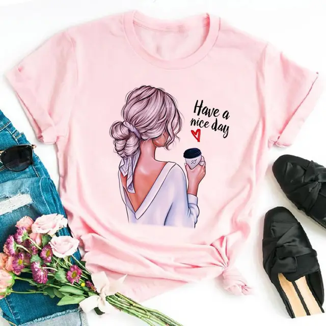 Sunflower Black Loose Short Sleeve T Shirt Wt02878 - Shop at LoveMi