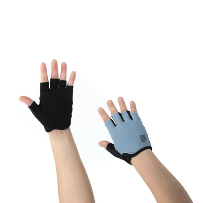New Men's Half Finger Gloves For Mountain Bike Riding Grey - Shop at LoveMi