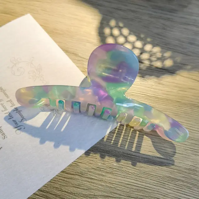 Fashion Hair Accessories Headdress Niche Temperament Magic Color Clip Section B 12.2Cm - Shop at LoveMi