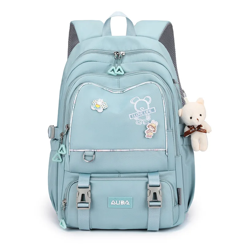 Girls' Large Capacity Student Backpack Blue - Shop at LoveMi