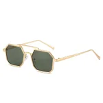 Gold Frame Dark Green Sheet
