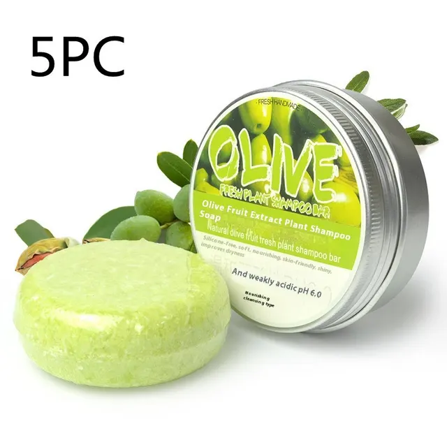 Ginger Skin Care Shampoo Conditioner Essential Oil Soap Nourishing Olive 5Pc - Shop at LoveMi