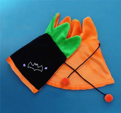 Halloween Pumpkin Double Sided Cape Dog Party Cloak - Shop at LoveMi