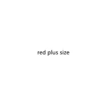 Red Plus Size