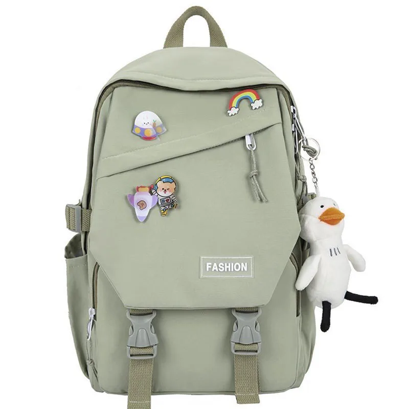 Women's Travel Fashion Casual School Bag Backpack Green - Shop at LoveMi