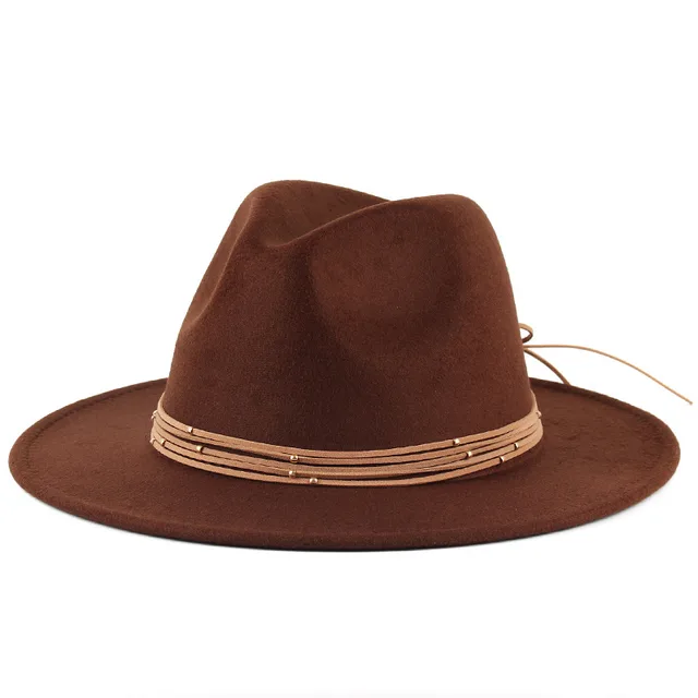 British Fashion Women's Autumn And Winter Hat Dark Brown - Shop at LoveMi