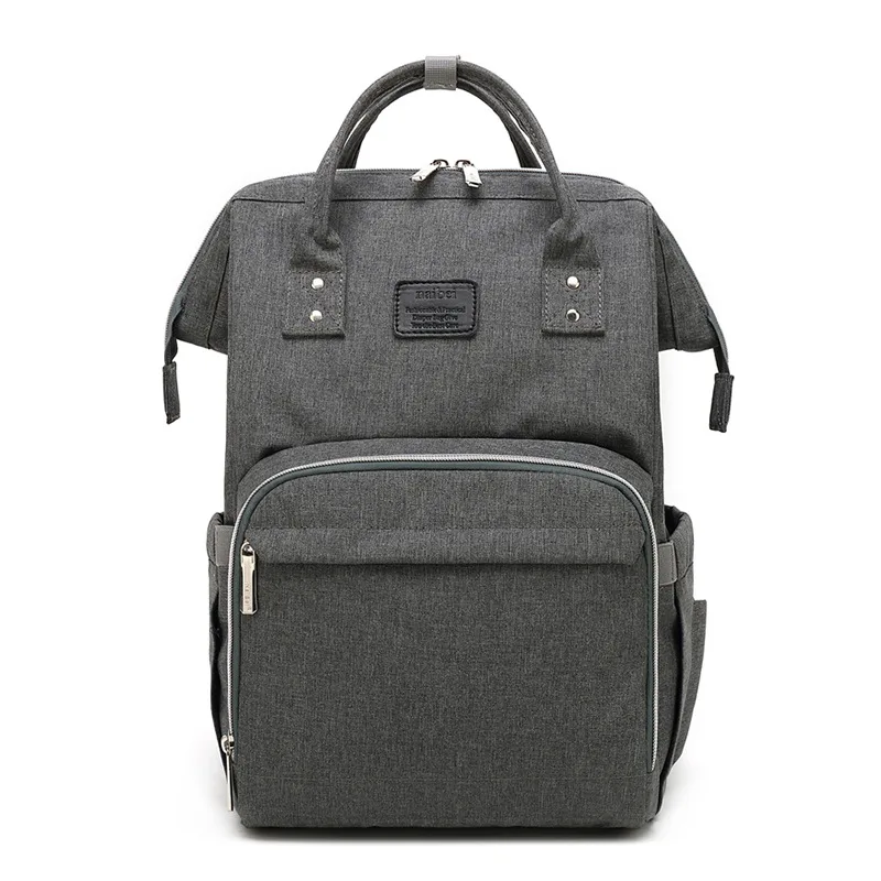 Fashionable Backpack Travel Outing Multifunctional Large Capacity Grey - Shop at LoveMi