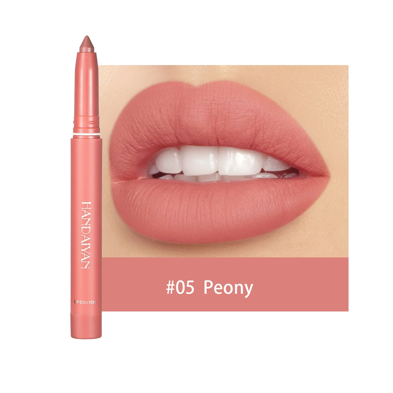 Not Easy To Fade Matte Lipstick Pen - 05Color