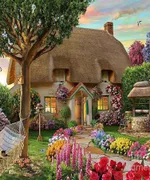 Diamond Painting Mosaic Rose Full Embroidery Kit - Color18 - View 1