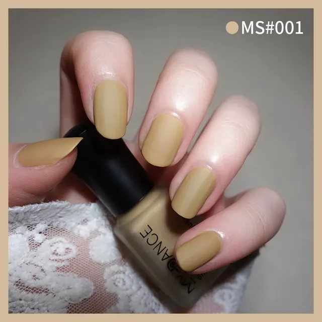 No Bake Velvet Matte Scrub Nail Polish - 001Yg