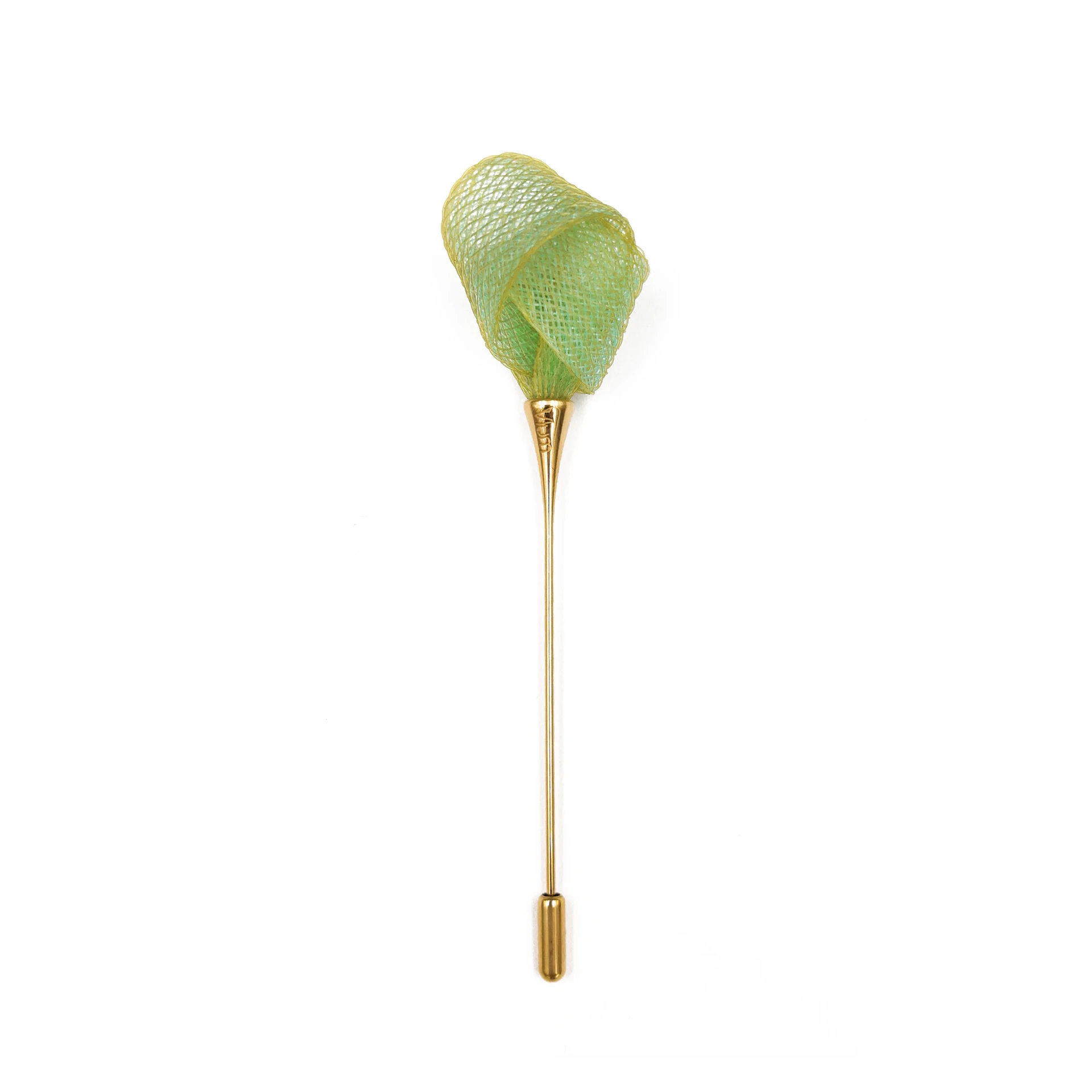 New European And American New Knotted Brooches - Bamboo Green