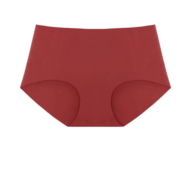 Fashionable Personality Slim Muscle Seamless Women's Panties Festive Red - Shop at LoveMi