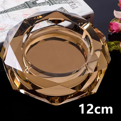 Ashtray Creative Fashion Personality European Extra Large Glass Local Tyrant Gold - Shop at LoveMi