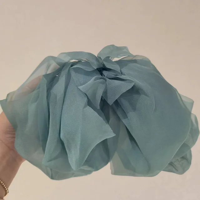 Women's High quality Back Head Hair Accessories With Bow Hairpin Sea Blue H05165 - Shop at LoveMi