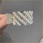 Pearl Rhinestone Gripper