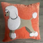 Double Sided Fleece White Dog