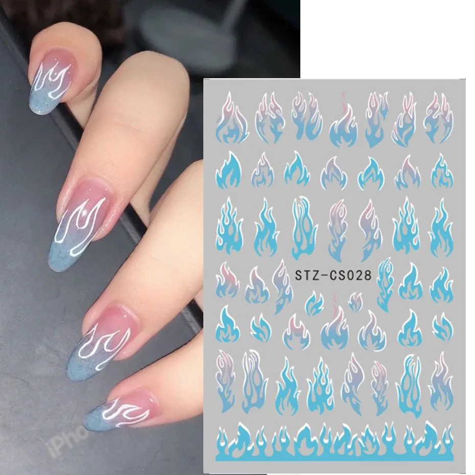 Facebook English Letters Fruit Graffiti Flame 3D Adhesive Stickers Stz Cs28 - Shop at LoveMi