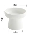 Large 15Cm Matte White