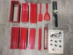 Non Stick Professional Sushi Making Kits - Red