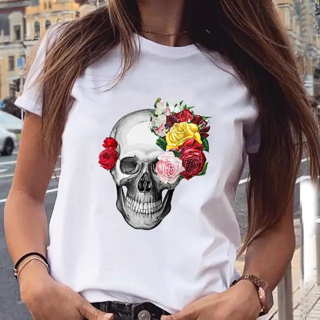 Wine Glass Butterfly Fashion Print T shirt Short Sleeve Women's Clothing 1016 - Shop at LoveMi